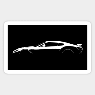 Aston Martin V12 Zagato Silhouette Magnet